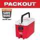 Milwaukee PACKOUT 10 in. Red 16 qt. Compact Cooler