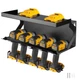 Iron Forge Tools Metal Power Tool Organizer Wall Mount - 5 Drill Holder Cordl...