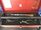 Vintage Kennedy KK-19 Red Metal Tool Box w/ Tray 19" x 7" x 7.5" W/tools