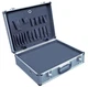 Vestil CASE-1814-FM Aluminum Tool Case - Foam Insert, 14"L, 18"W, 6"H, 6lb