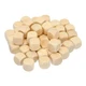 PATIKIL 20mm Blank Wooden Dice, 50 Pack Unfinished Blocks 6 Sided... 