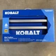 Kobalt Mini 2 Drawer Steel Tool Box BLUE  (5265407)| 25th Anniversary Fast Ship!