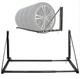 MaxxHaul 70489 Adjustable Wall Mount Tire Storage, 32-48 in, 300 lbs Capacity