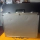 Aluminum Tool Case with Tool Panels and Removable Dividers. OD: 18" x 13" x 6"