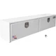 Buyers Product 16x13x88" White Steel Topsider Truck Box