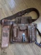 Klein Tools 5167 11 Pocket Leather Electricians Handyman Tool Pouch