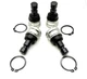4 4130 Heavy Duty Upper Lower Ball Joints Joint Polaris Sportsman 1000 850 550 