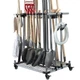 QTJH Heavy Duty Garden Tool Organizer USGC8060 Large Metal Rack