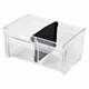 Milwaukee 48-22-8434 PACKOUT Tilt Bin Organizer Large Clear Bin Polycarbonate
