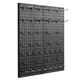 VEVOR Metal Pegboard Panels 2Pcs 24" x 12"Wall Organizer for Garage Tool Storage