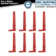 Ignition Coil Boot Set Red Performance For Avanti Ford Lincoln Mercury Panoz