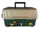Plano Hip Roof Tackle Box 6 Adjustable Trays 46 Compartments Green