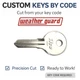 Weather Guard Toolbox Key Replacement Cut by Code  K750-K799