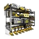 POKIPO Large Power Tool Organizer Wall Mount,4 Layers Heavy Duty Metal Loads ...