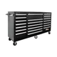 Homak BK04021720 72 in. 21 Drawer Rolling Cabinet - Black New