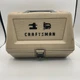 VINTAGE Sears Craftsman Hard Case Tan/Brown For Sander or Jigsaw #9-1452
