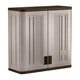 Suncast 4 Cubic Feet Resin Single Shelf Garage Wall Storage Cabinet (12 Pack)