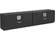 UWS TBTS-96-BLK Black 96" x 13" x 17" Aluminum Topsider Tool Box