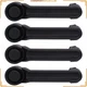 4x Exterior Door Handles For Jeep Wrangler 2007-2013 Liberty 2008-2012 4-Door