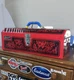 Homak 19-Inch Steel Hip-Roof Tool Box Short Red RD00119200