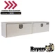 Buyers Products 1702850, 16x13x88" White Steel Topsider Truck Box