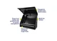 Montezuma SB360DB 36" x 17" Steel Triangle Shop Box With Drawer