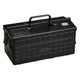 Toyo ST-350BK Color 2-Tier Tool Box Black