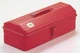 TRUSCO Y-350-R Steel Toolbox Red Mountain Shape Storage Box Japan