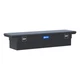 UWS Matte Black 72in Secure Lock Tool Box Storage, Low Profile Toolbox Storage