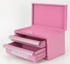 Kobalt Pink Mini 2 Drawer Steel Tool Box Brand New