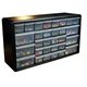 Homak 30 Drawer Parts Organizer Cabinet | Small Parts Storage | Garage Workshop