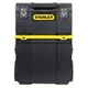 New stanley 3-in-1 rolling tool box organizer portable workshop cart storage Bin