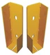 Zoro Select 5JEY1 Lift-Out Rail Pocket, L 2.25In, PK2