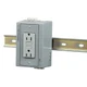 Hubbell DRUBGFI15AC Din Rail Utility Box
