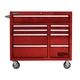 Homak RD04041092 41 in. Pro II Series 9-Drawer Roller Cabinet (Red) New