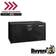 Buyers Products 1702500, 18x18x24" Black Steel Truck Box, Aluminum Door