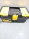 Stanley Tool Box 12-1/2 in Black with Portable Removable Tray Lid Organizers