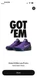 Nike Kobe 9 IX Elite Low Protro Hyper Grape Moonwalker Mens 12.5 New w/ Box