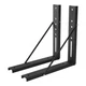 SPARKWHIZ 17 X 17 inch Truck Tool Box Mounting Kit, Underbody Black 