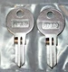 J301 - J400 2-KEYS FOR Leel / Bauer. Tonneau cover Truck Cap Pre Cut to Your Key