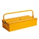 Metalplus Single Layer Steel Toolbox: 18 in. x 8.25 in. (Yellow)