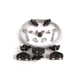 DAYTON 33N207 Festoon System Kit,1/4" Rope,L 20 Ft 33N207