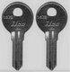 (2) Stahl Toolbox Truck Body/Bodies Key Pre Cut to Your Key Codes 411K-417K