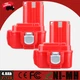 2pack 9.6 VOLT NIMH BATTERY FOR MAKITA 9100 9120 9122 9133 9134 9135 6222D 4.8AH