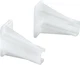 Prime-Line R 7240 Drawer Side Track Brackets, White Nylon (1 1 Pack, 