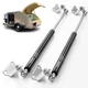 Vepagoo 30 Inch Gas Struts 200Lb/890N Shock with Mounting Brackets, Lift Supp...