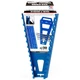 HANSEN 5300 Blue,Wrench Rack,Polypropylene 5NLN5