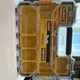 DEWALT PROFESSIONAL ORGANIZER Tool Compartment Box Plastic Yellow Clear Black