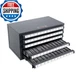 Vevor Five-Drawer 2-56-12-28 Steel Dispenser Organizer Labels 60-Compartment