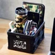 A BATHING APE Bape Stackable Plastic Storage Foldable Box Organizer Container 